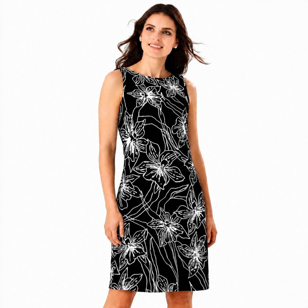 Tommy Bahama Vista Blooms Sheath Dress Size SP NWOT